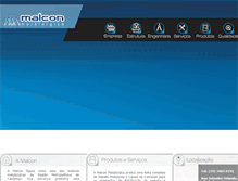 Tablet Screenshot of malconmetalurgica.com.br